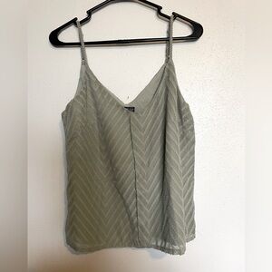 Women’s sage green tank